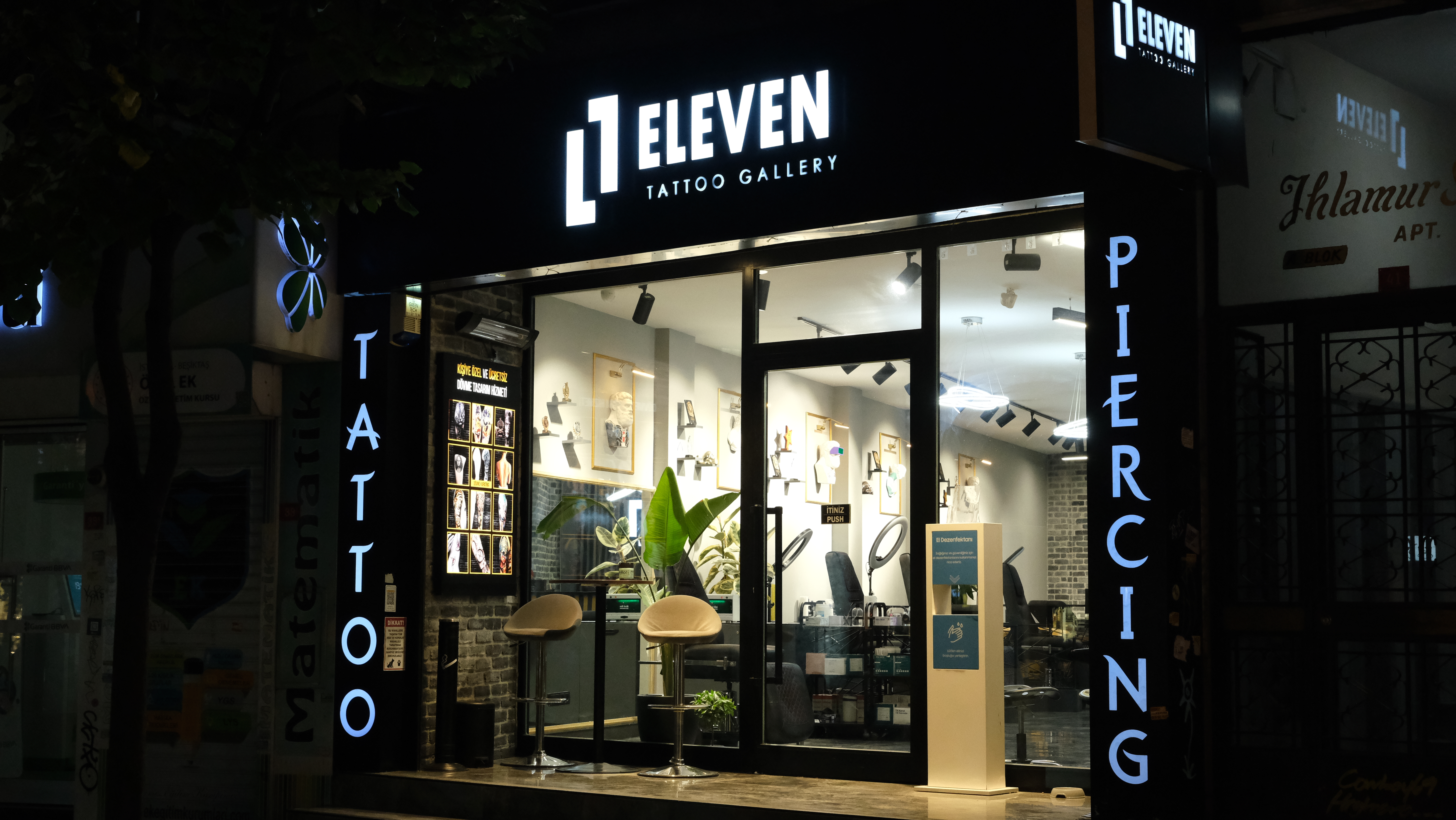 Eleven Tattoo Studio Interior 1